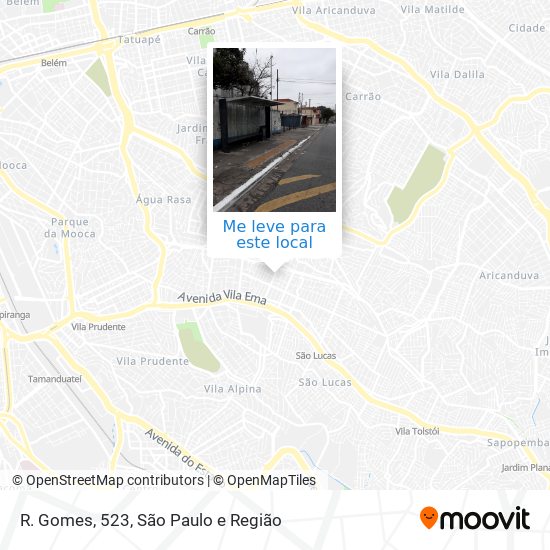 R. Gomes, 523 mapa