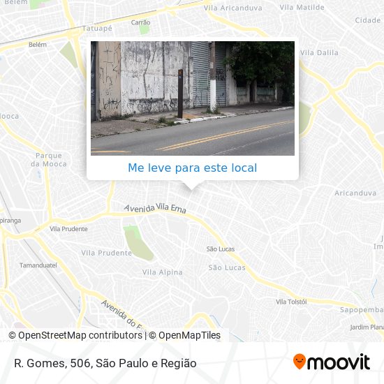 R. Gomes, 506 mapa