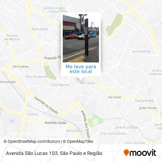 Avenida São Lucas 103 mapa