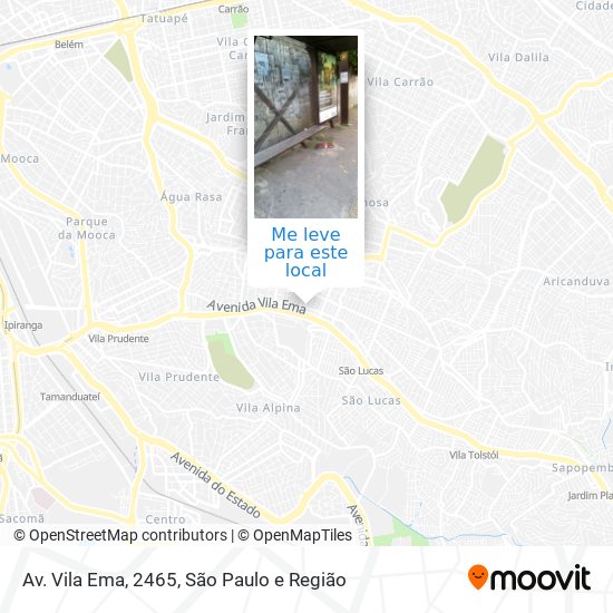 Av. Vila Ema, 2465 mapa