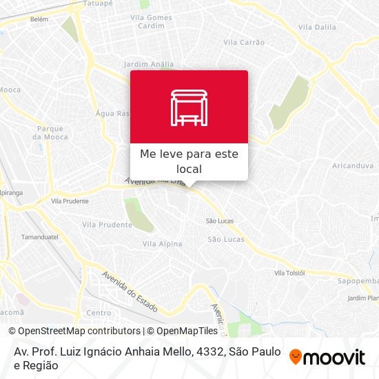 Av. Prof. Luiz Ignácio Anhaia Mello, 4332 mapa