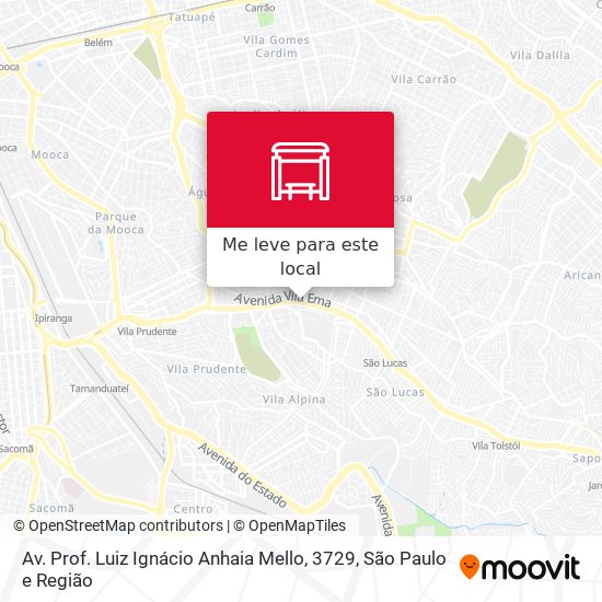 Av. Prof. Luiz Ignácio Anhaia Mello, 3729 mapa
