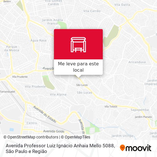 Avenida Professor Luiz Ignácio Anhaia Mello 5088 mapa