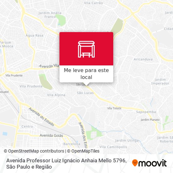Avenida Professor Luiz Ignácio Anhaia Mello 5796 mapa