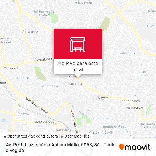 Av. Prof. Luiz Ignácio Anhaia Mello, 6053 mapa