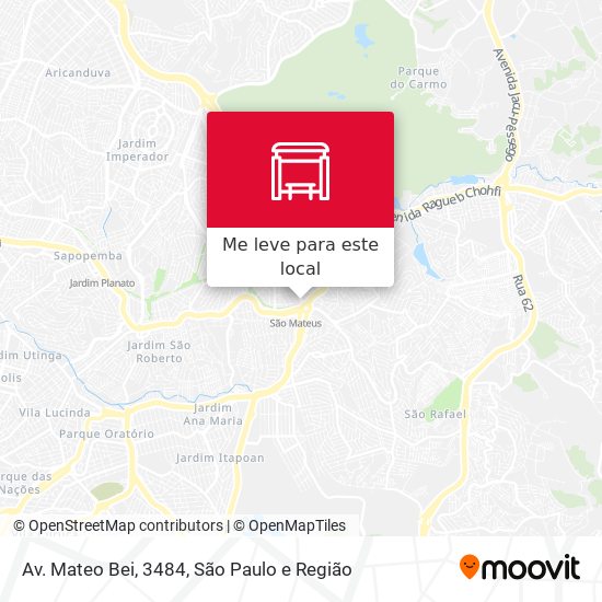 Av. Mateo Bei, 3484 mapa