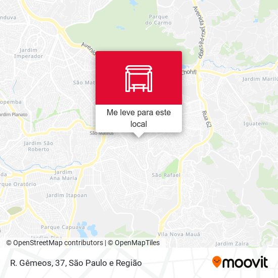 R. Gêmeos, 37 mapa