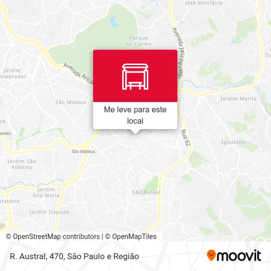 R. Austral, 470 mapa