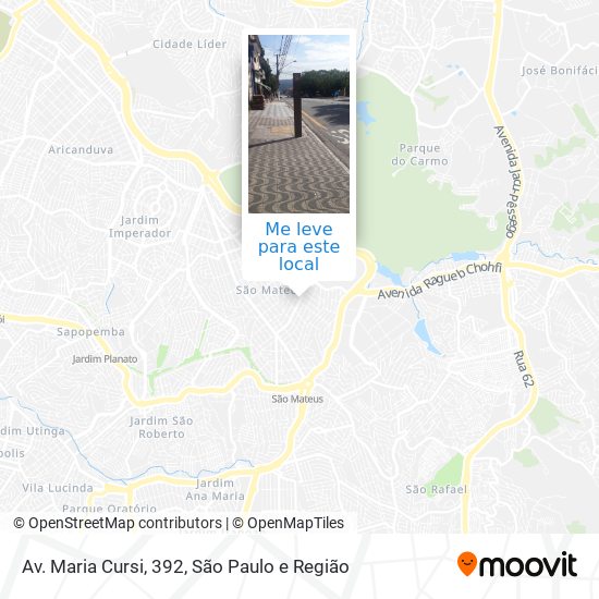 Av. Maria Cursi, 392 mapa