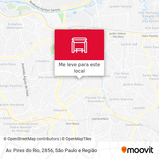 Av. Pires do Rio, 2856 mapa