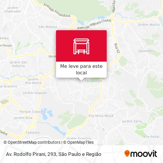 Av. Rodolfo Pirani, 293 mapa