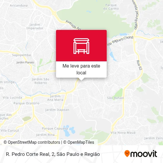 R. Pedro Corte Real, 2 mapa