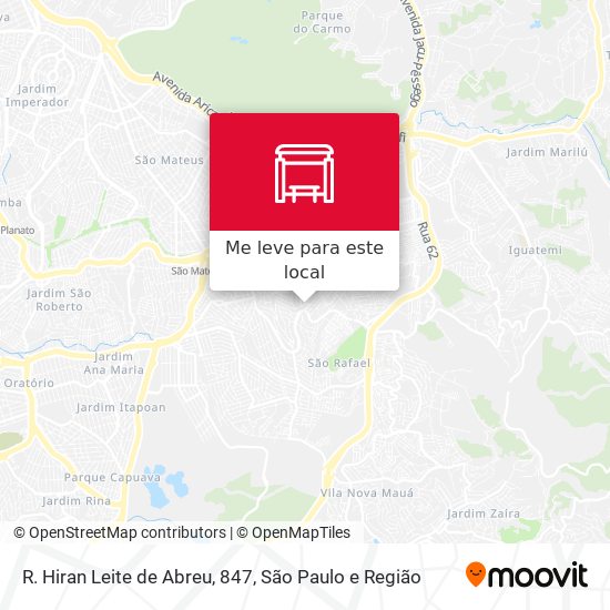 R. Hiran Leite de Abreu, 847 mapa