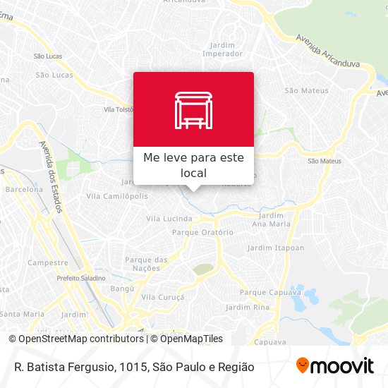 R. Batista Fergusio, 1015 mapa