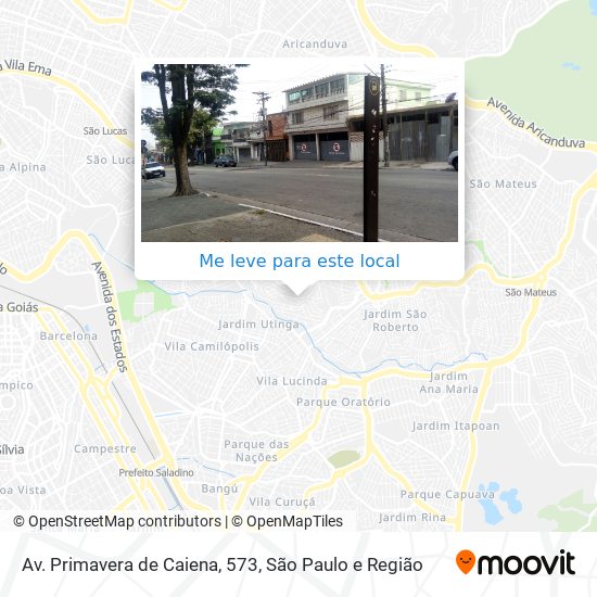Av. Primavera de Caiena, 573 mapa