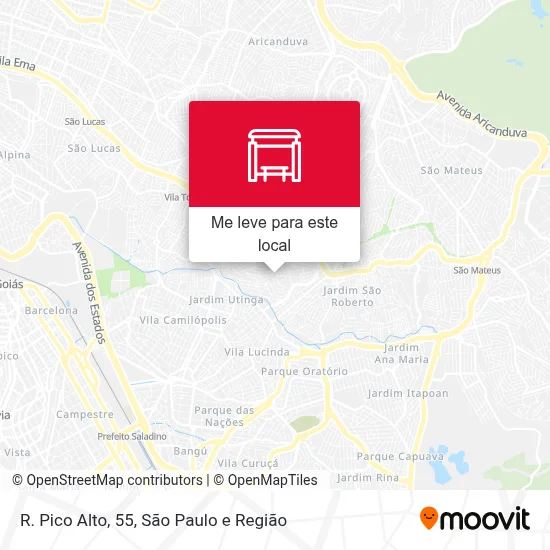 R. Pico Alto, 55 mapa
