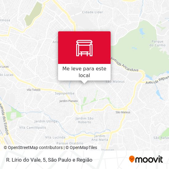 R. Lírio do Vale, 5 mapa