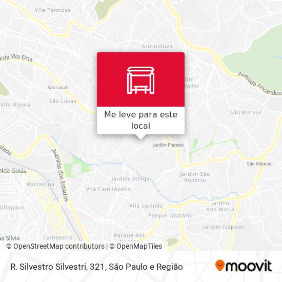 R. Silvestro Silvestri, 321 mapa
