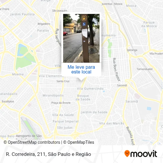 R. Corredeira, 211 mapa