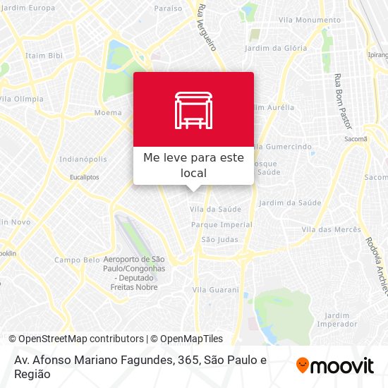 Av. Afonso Mariano Fagundes, 365 mapa