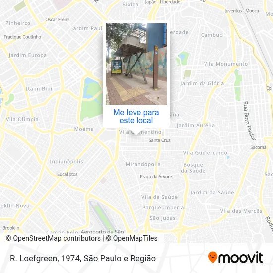 R. Loefgreen, 1974 mapa