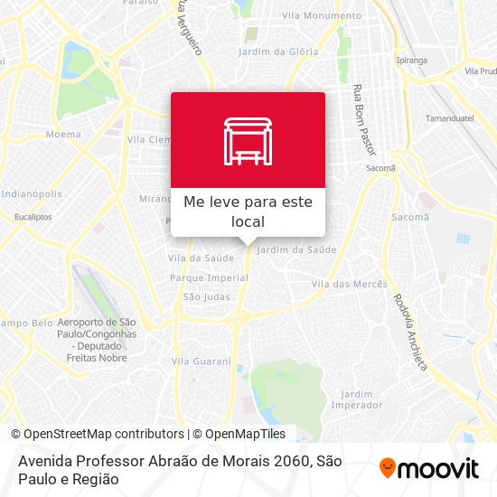 Avenida Professor Abraão de Morais 2060 mapa