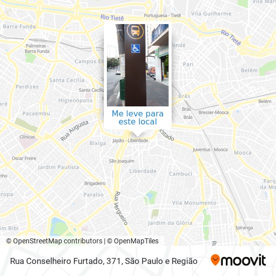 Rua Conselheiro Furtado, 371 mapa