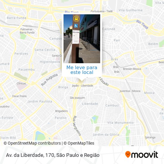 Av. da Liberdade, 170 mapa