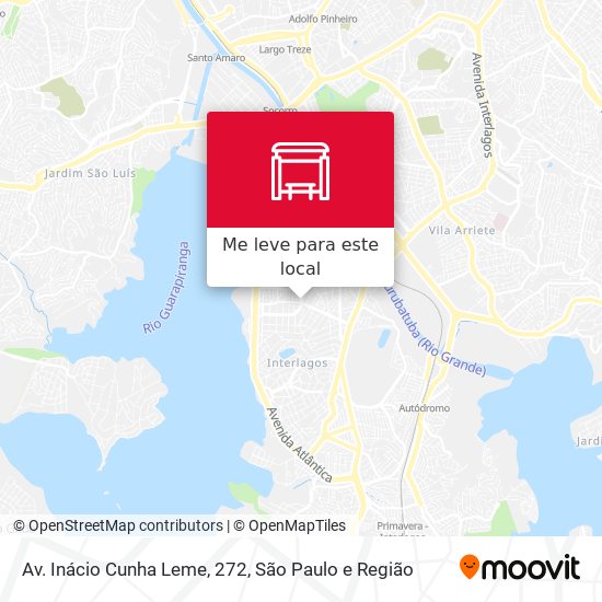 Av. Inácio Cunha Leme, 272 mapa