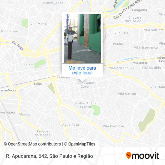 R. Apucarana, 642 mapa