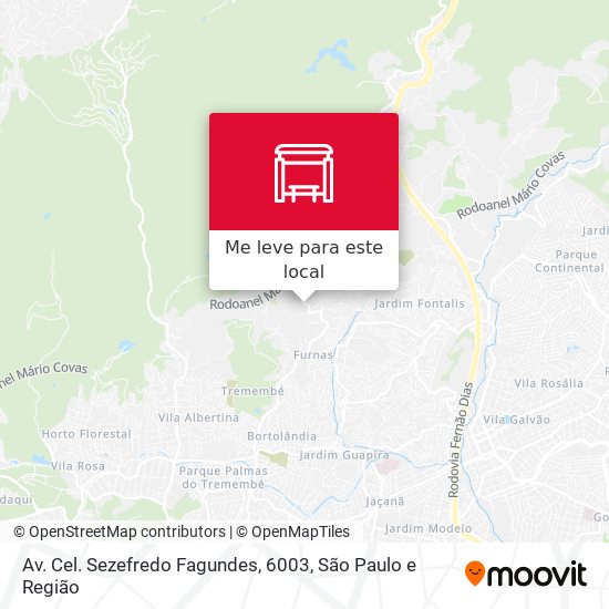 Av. Cel. Sezefredo Fagundes, 6003 mapa
