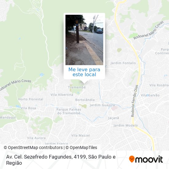 Av. Cel. Sezefredo Fagundes, 4199 mapa