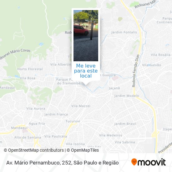 Av. Mário Pernambuco, 252 mapa