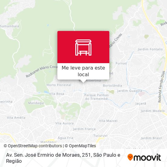 Av. Sen. José Ermírio de Moraes, 251 mapa