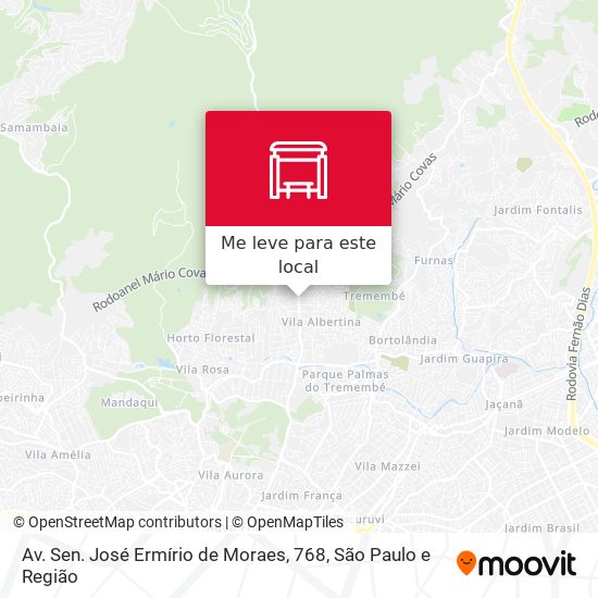 Av. Sen. José Ermírio de Moraes, 768 mapa