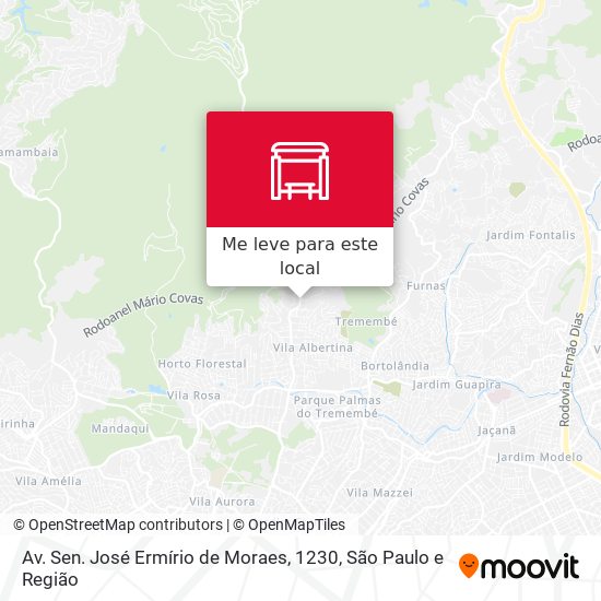 Av. Sen. José Ermírio de Moraes, 1230 mapa