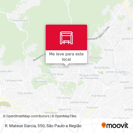 R. Mateus Garcia, 550 mapa