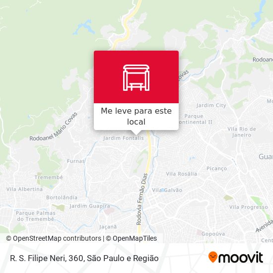 R. S. Filipe Neri, 360 mapa