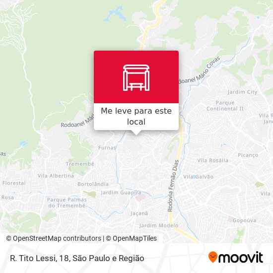 R. Tito Lessi, 18 mapa