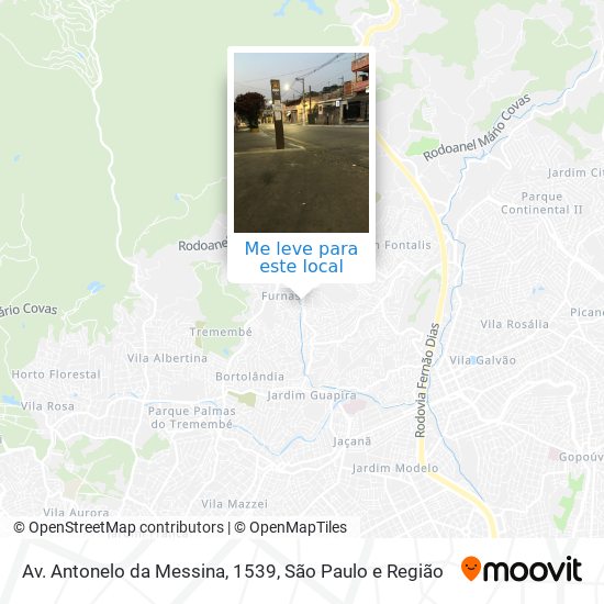 Av. Antonelo da Messina, 1539 mapa