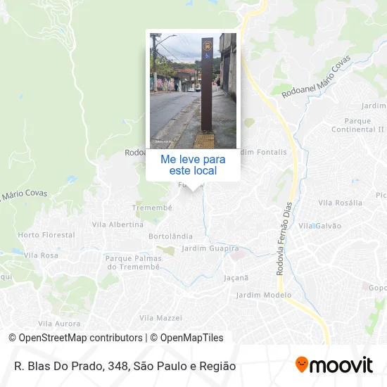 R. Blas Do Prado, 348 mapa