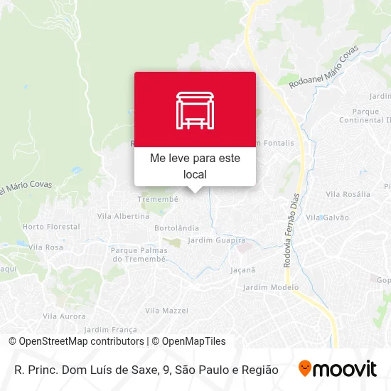 R. Princ. Dom Luís de Saxe, 9 mapa