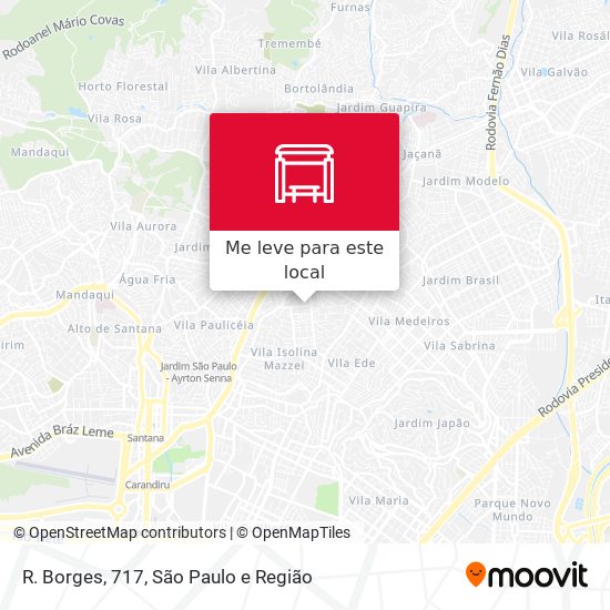 R. Borges, 717 mapa