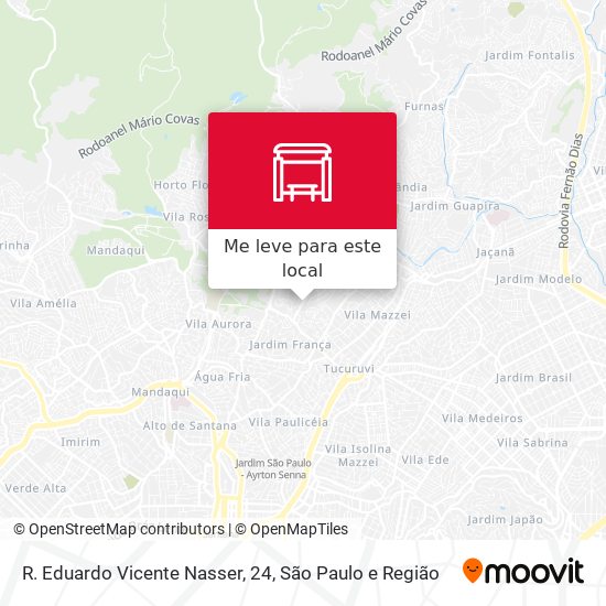 R. Eduardo Vicente Nasser, 24 mapa