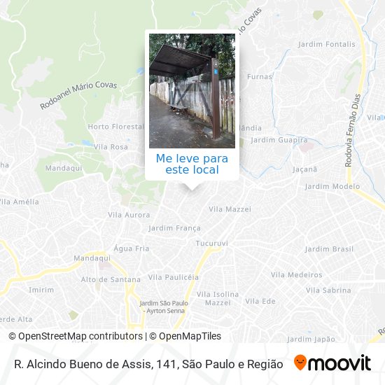R. Alcindo Bueno de Assis, 141 mapa
