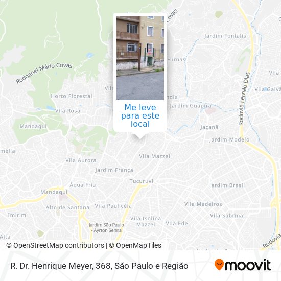 R. Dr. Henrique Meyer, 368 mapa