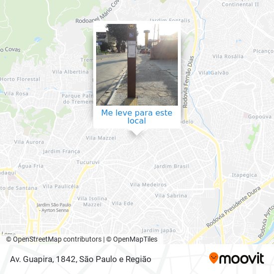 Av. Guapira, 1842 mapa