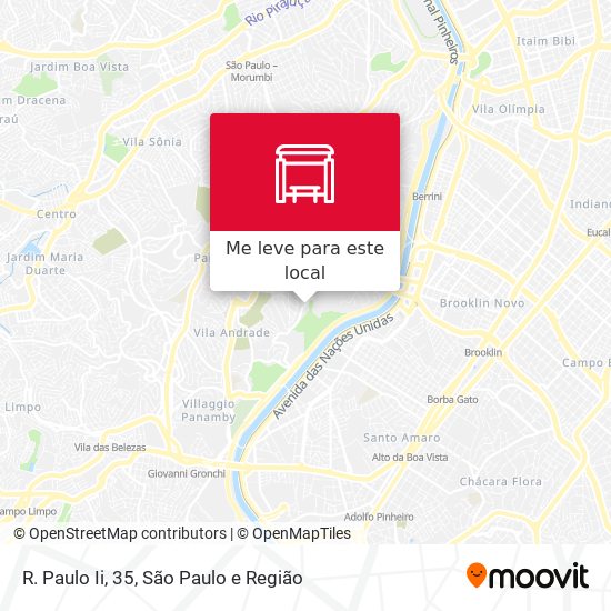 R. Paulo Ii, 35 mapa