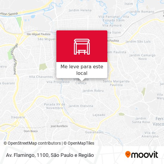 Av. Flamingo, 1100 mapa