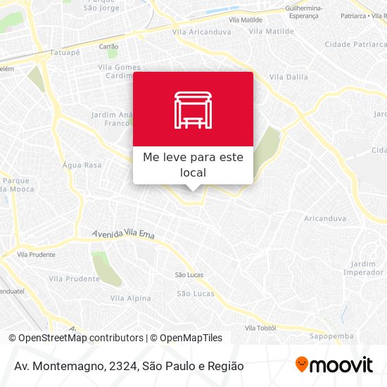 Av. Montemagno, 2324 mapa